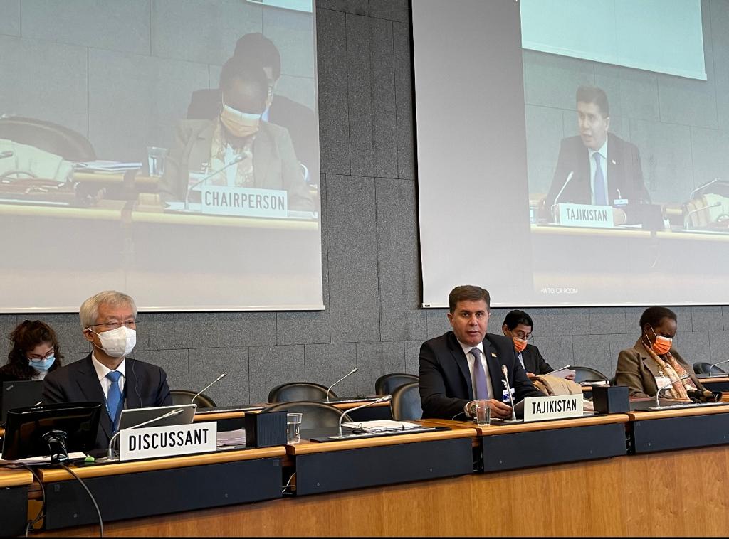 Республика Таджикистан представила Всемирной торговой организации (ВТО) свой первый Обзор торговой политики